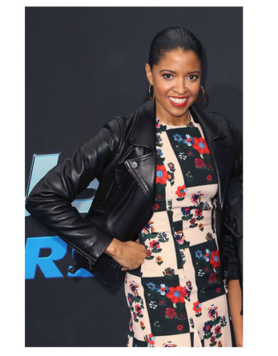 Renee Elise Goldsberry Leather Jacket
