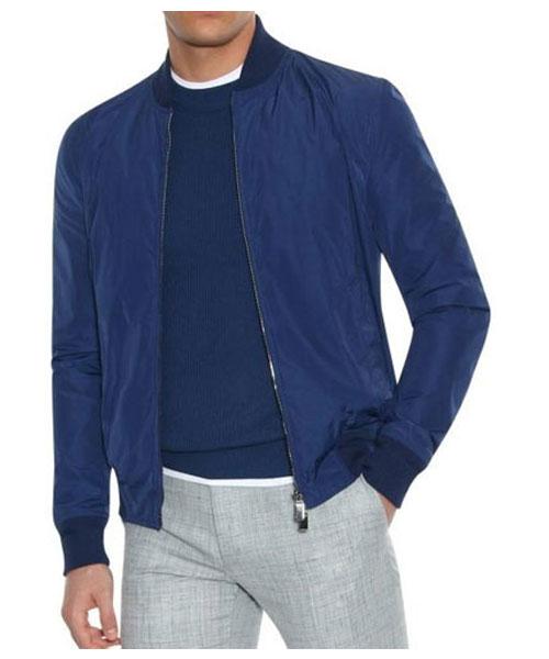Ryan Reynolds 6 Underground Blue Cotton Jacket
