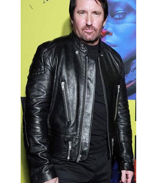 Trent Reznor Watchmen Leather Jacket