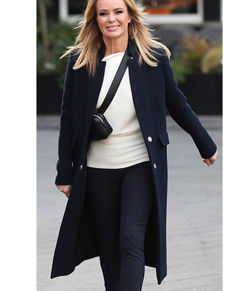 Amanda Holden Radio Studios Wool Coat Amanda holden was born in the year 1971 on 16th february and is an english television presenter, actress, singer and media personality from portsmouth, hampshire, united kingdom. amanda holden radio studios wool coat