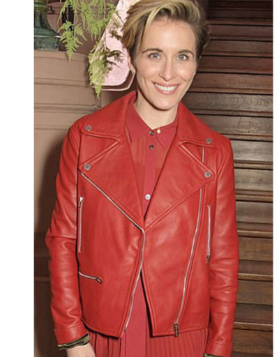 Vicky McClure Paris Biker Leather Jacket