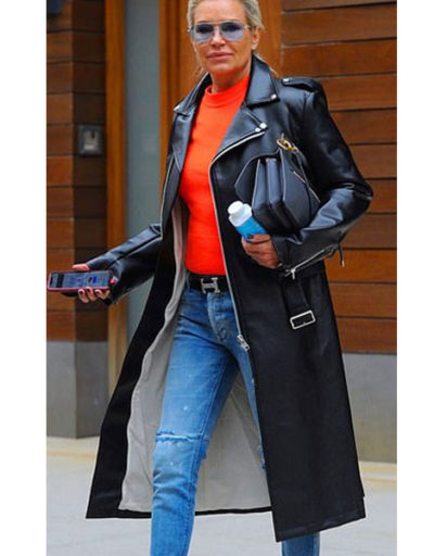 Yolanda Hadid Trench Coat