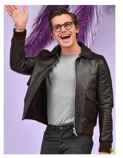 Antoni Porowski Leather Jacket