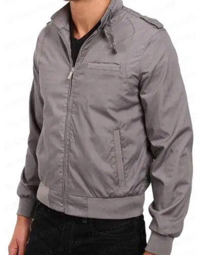 Mile 22 Li Noor Grey Cotton Jacket
