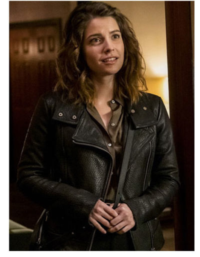 Paige Spara The Good Doctor Black Leather Jacket