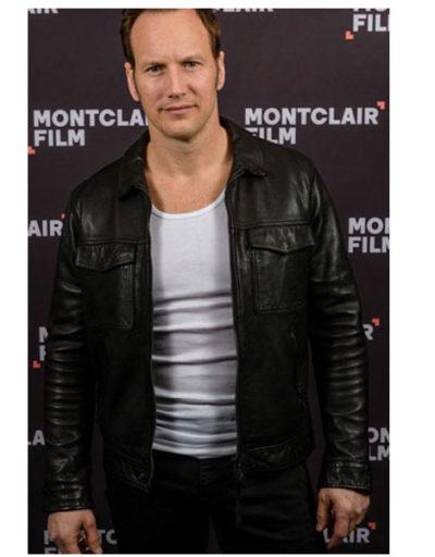 Patrick Wilson Montclair Film Festival Leather Jacket