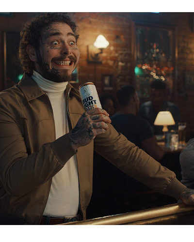 Post Malone Bud Light Super Bowl Commercial Cotton Jacket