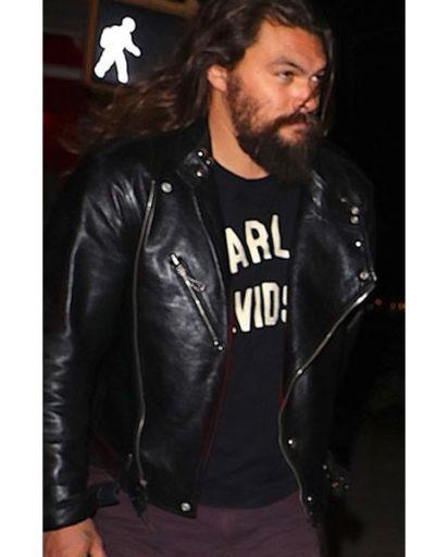 Super Bowl Commercial Jason Momoa Leather Jacket
