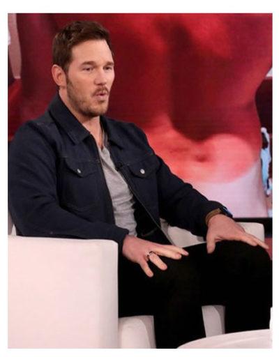 The Ellen DeGeneres Show Jurassic World 3 Chris Pratt Jacket