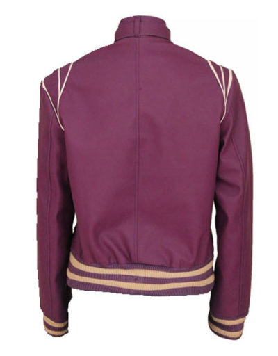 Alison Brie Glow Purple Jacket