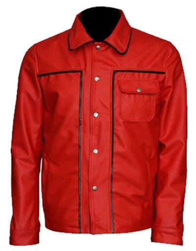 Elvis King Of Rock Presley Leather Jacket