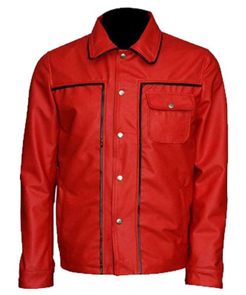 Elvis King Of Rock Presley Leather Jacket