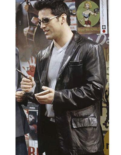 Matt LeBlanc Friends Blazer Leather Jacket