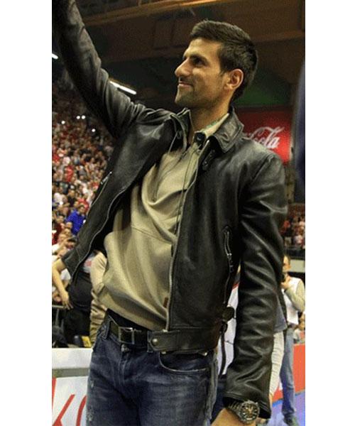 Novak Djokovic Leather Jacket