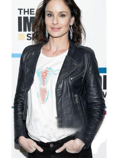 Sarah Wayne Callies Council of Dads IMDb Leather Jacke