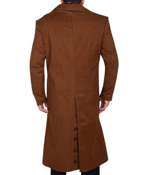 David Tennant 10th Doctor Double Breasted Wool Trench Coat