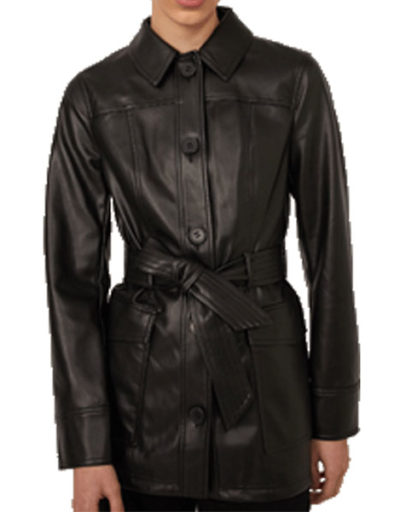 Ashley Roberts FM Studios leather Jacket