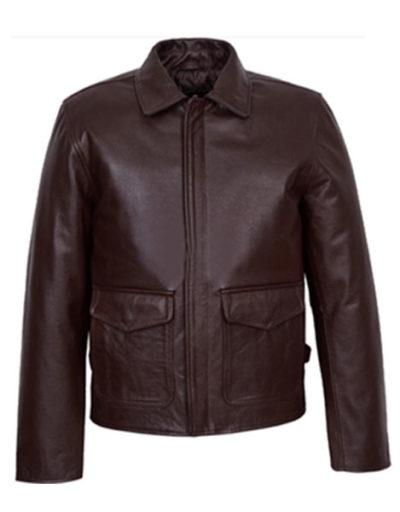 Harrison Ford Indiana Jones Brown Leather Jacket
