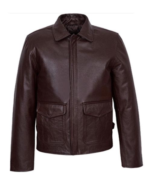 Harrison Ford Indiana Jones Brown Leather Jacket