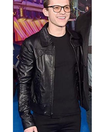 Tom Holland Onward Leather Jacket