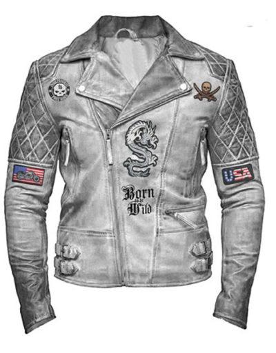 American Eagle Cafe Racer Leather Jacket