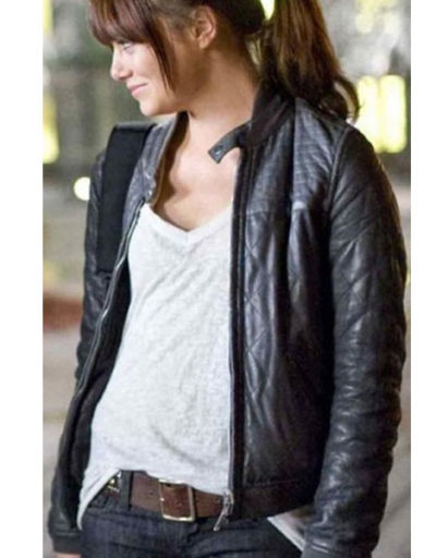 Emma Stone Zombieland Leather Jacket