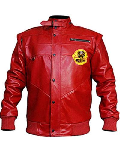 Cobra Kai The Karate Kid Johnny Lawrence Leather Jacket