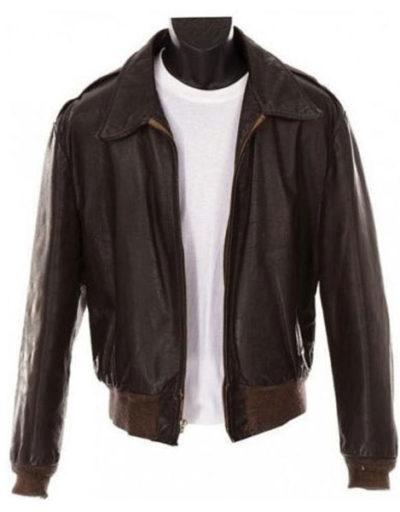 Happy Days Henry Winkler Fonzie Bomber Leather Jacket