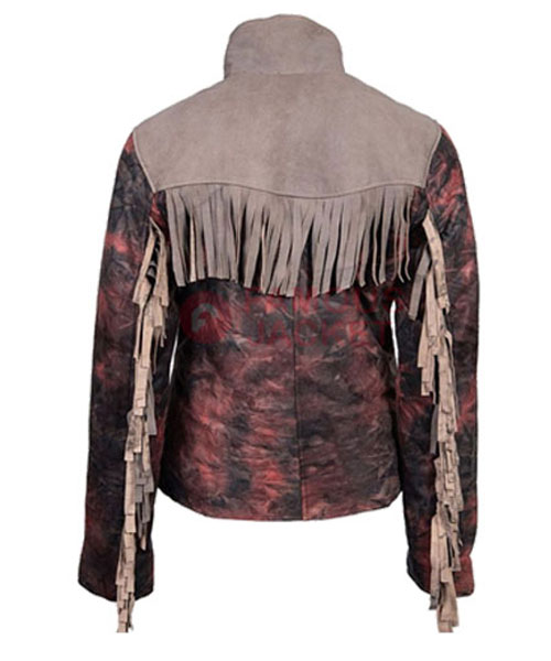 Maeve Wiley Sex Education Fringe Jacket - Image 2