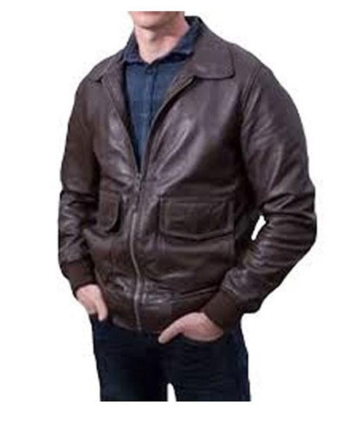 Shetland DC Sandy Wilson Leather Jacket - Image 2