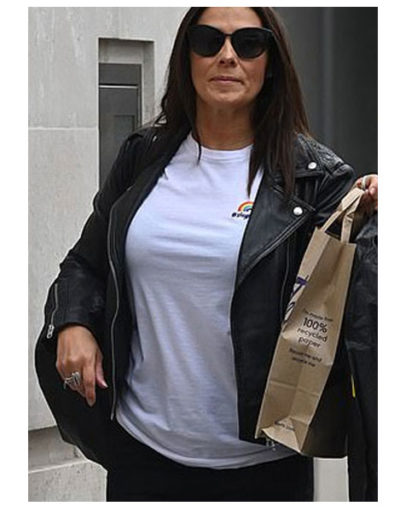 Kym Marsh The One Show BBC Leather Jacket