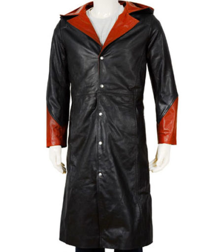 Devil May Cry Leather Trench Coat