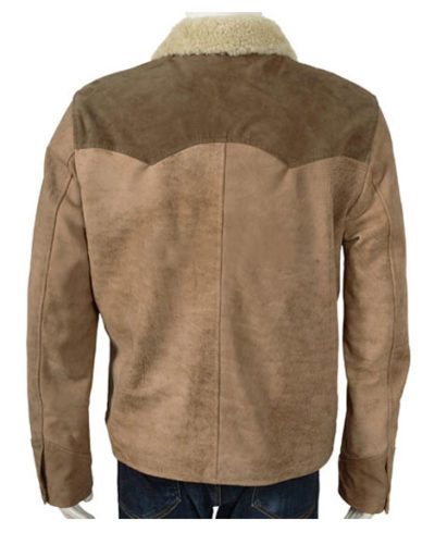 Yellowstone S03 Kevin Costner Leather Jacket