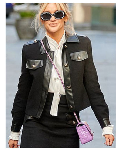 Ashley Robert Black Cropped Wool Jacket