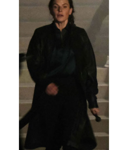 Hayley Atwell Mission Impossible 7 Leather Coat