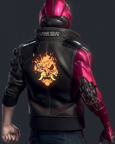 Cyberpunk 2077 Night City Dreamer Leather Jacket