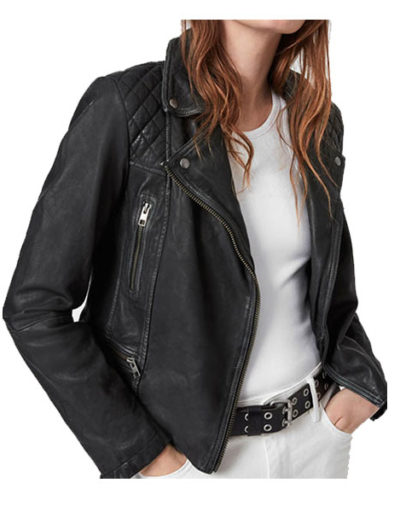 The Hitmans Wifes Bodyguard Salma Hayek Leather Jacket