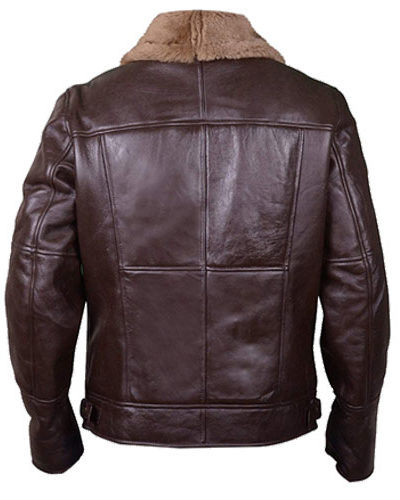 B3 Bomber Ginger Flying Shearling Jacket