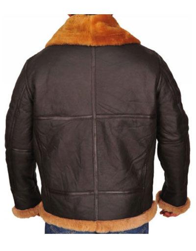 Mens RAF B3 Shearling Leather Jacket