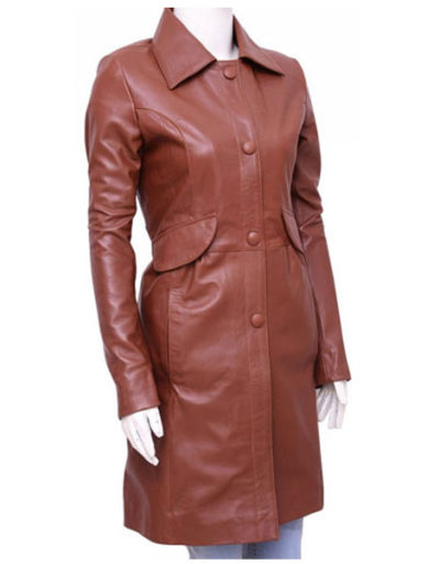Donna Noble Doctor Who Leather Coat