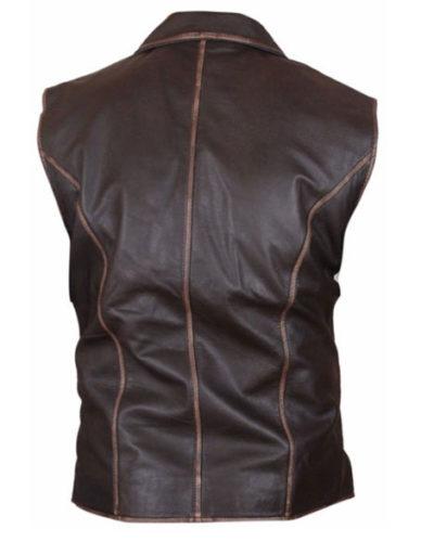 Hell on Wheels Anson Mount Leather Vest