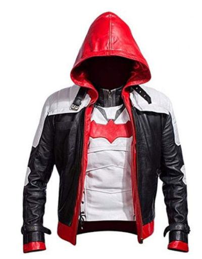 Red Hood Batman Arkham Knight Hoodie Jacket
