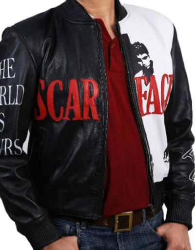 Tony Montana Scarface Al Pacino Leather Jacket