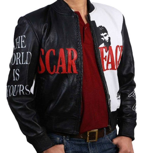 Tony Montana Scarface Al Pacino Leather Jacket