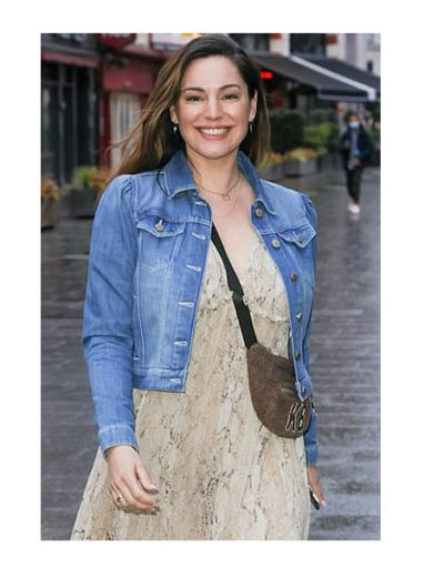 Kelly Brook Heart FM Denim Jacket