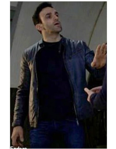 EastEnders Black Leather Jacket