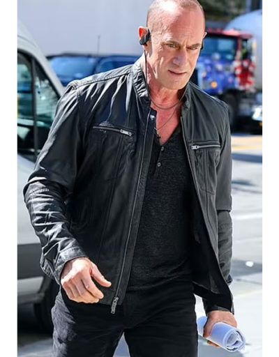 Law & Order Organized Crime Leather Jacket
