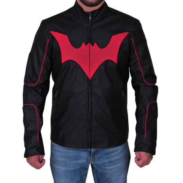 Batman Beyond Terry McGinnis Black Leather Jacket