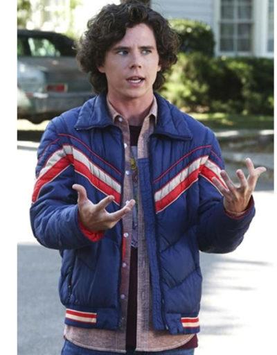 Charlie McDermott The Middle Axl Heck Blue Jacket
