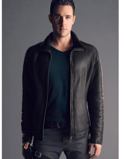 Dark Matter Marc Bendavid Black Leather Jacket